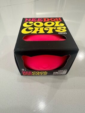 Needoh Cool Cats Pink Cat Toy by